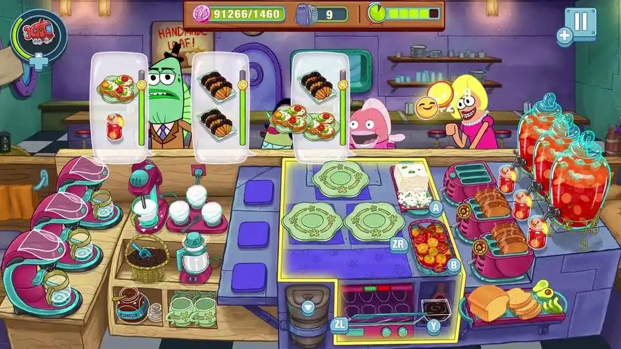 海绵宝宝大闹蟹堡王