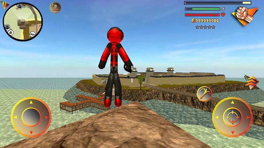 火柴人绳索英雄破解版无限钻石