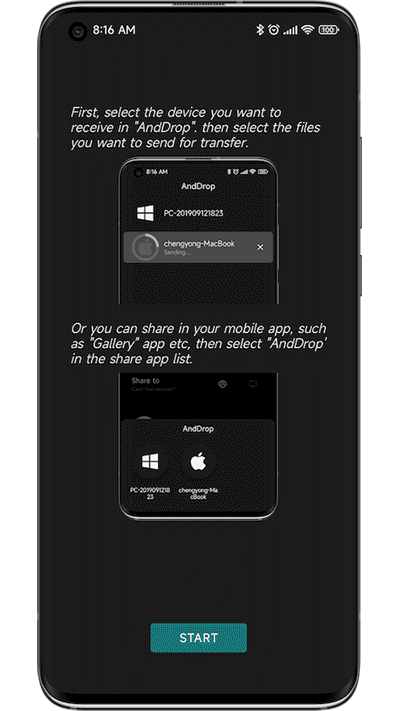 隔空传送最新版