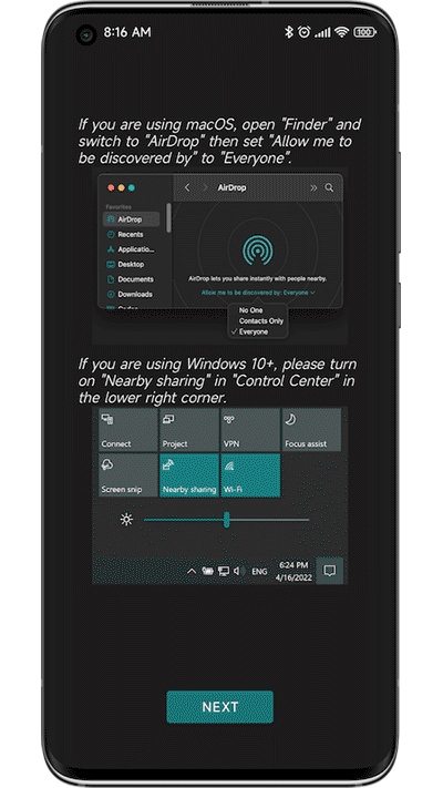 隔空传送最新版
