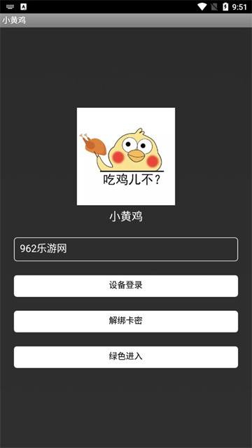 小黄鸡直装免卡密和平精英