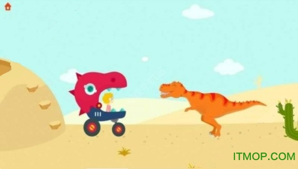 挖掘侏罗纪恐龙游戏