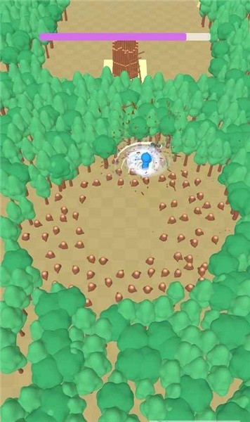 Lumberjack Whirl(旋转砍树)