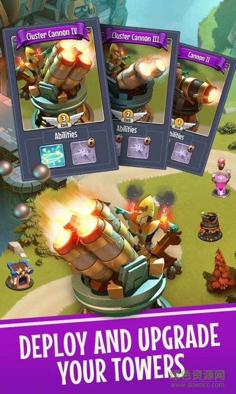 守卫城堡塔防游戏