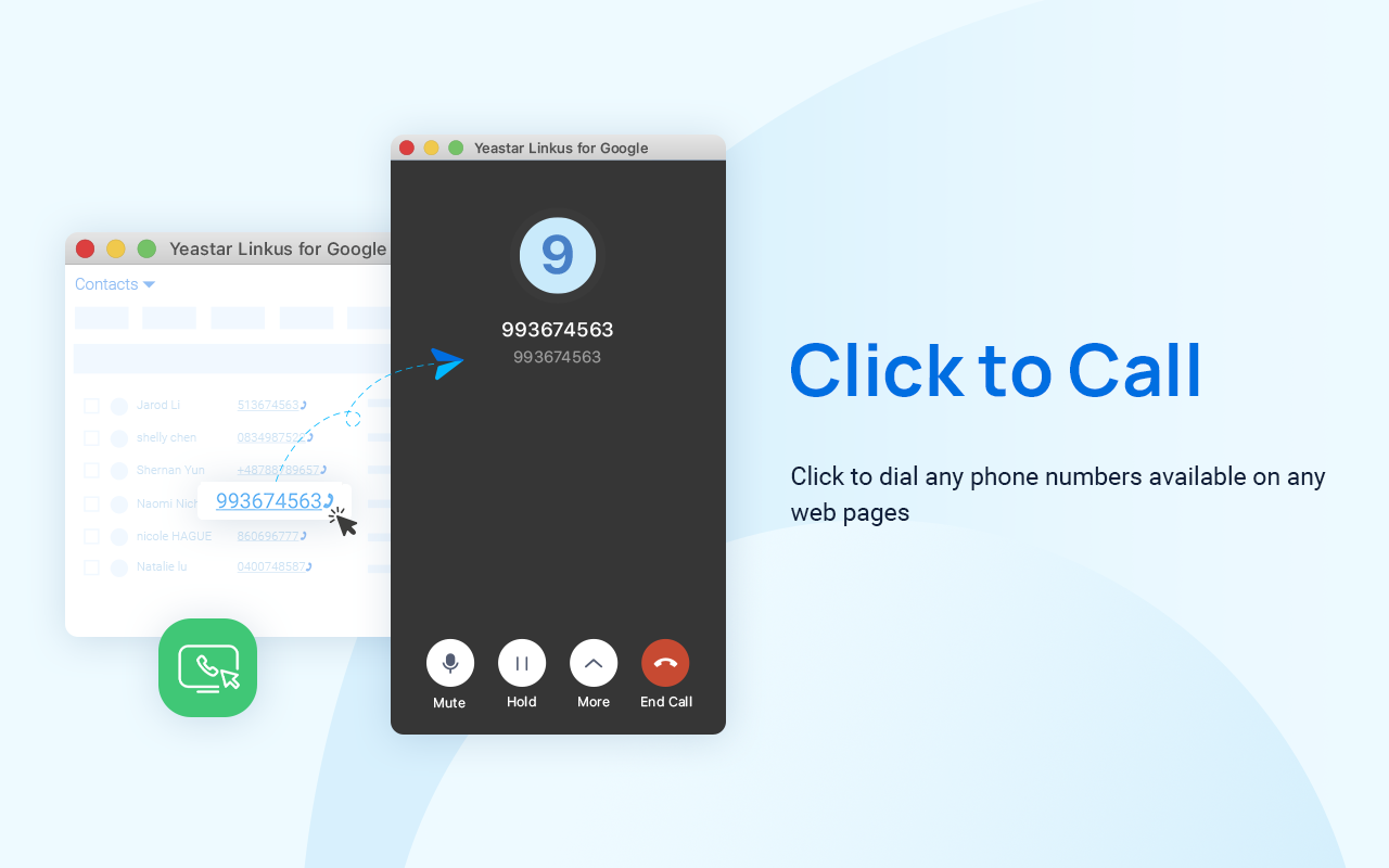 Yeastar Linkus for Google