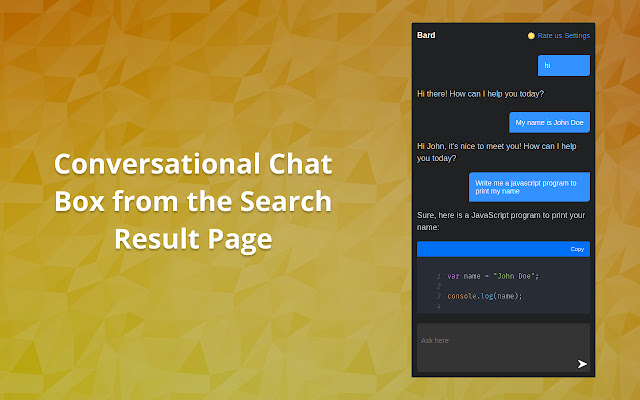 Bard for Search Engines