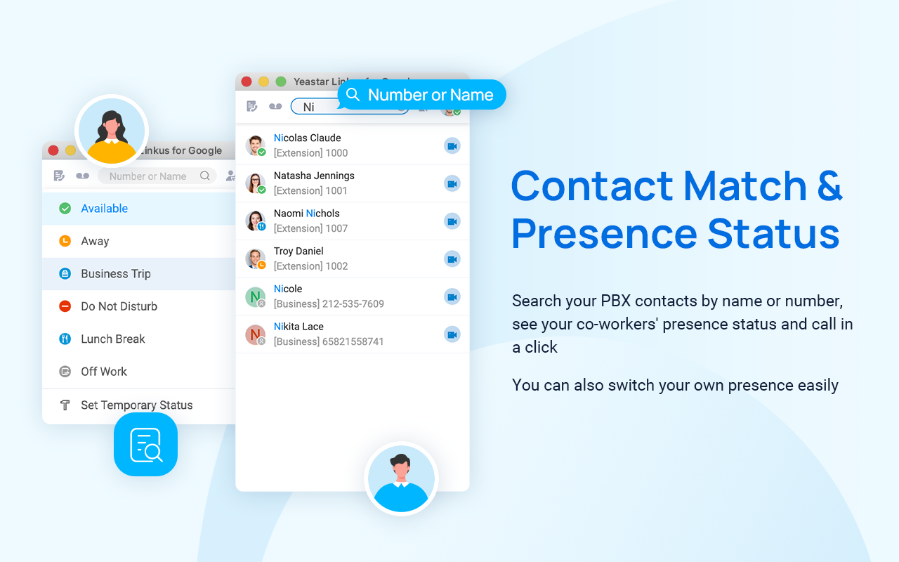 Yeastar Linkus for Google