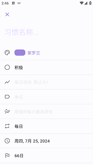 桌上习惯(Table Habit)