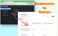 Bookmarks to Notion