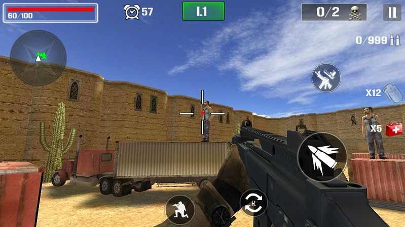 3d沙漠枪战行动(Critical Strike Shoot Fire)