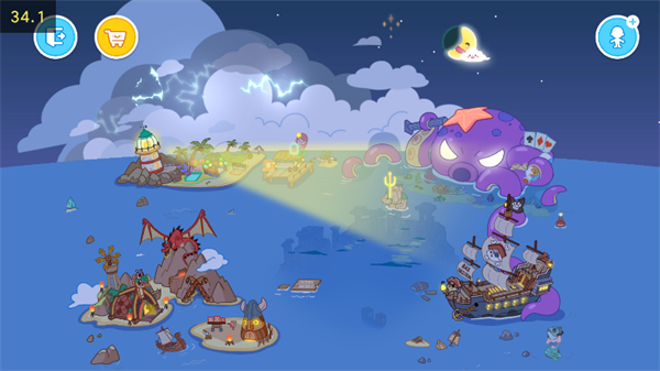 aha的世界地图解析版