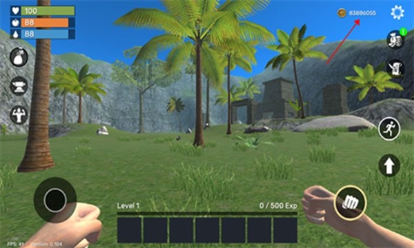 神秘岛生存无限金币版