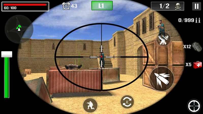 3d沙漠枪战行动(Critical Strike Shoot Fire)