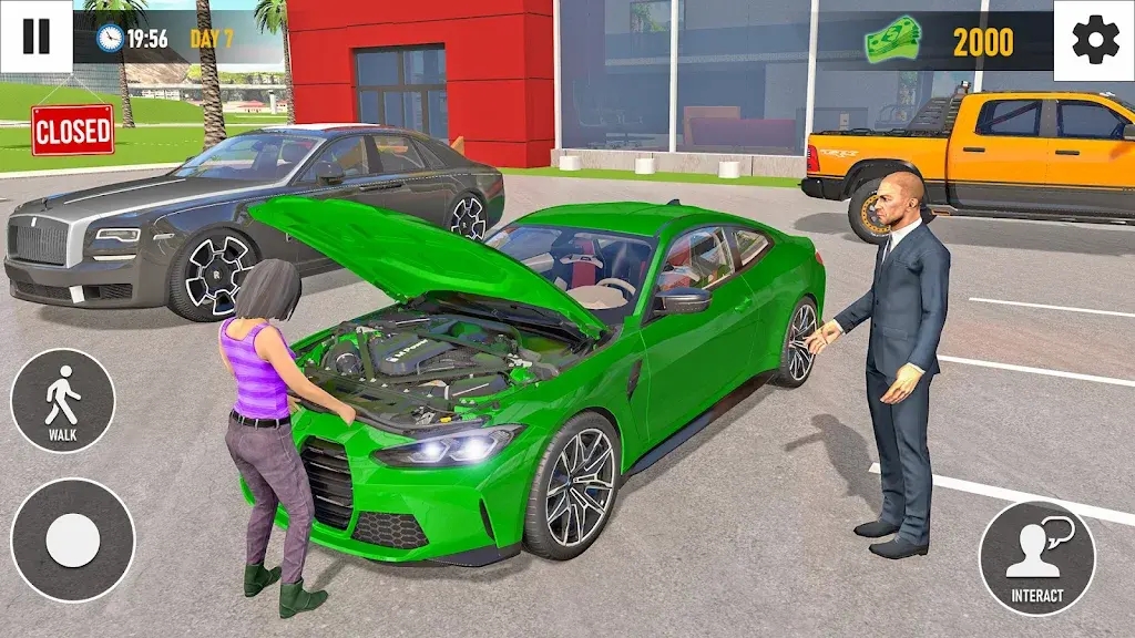 城市汽车经销商汽车游戏