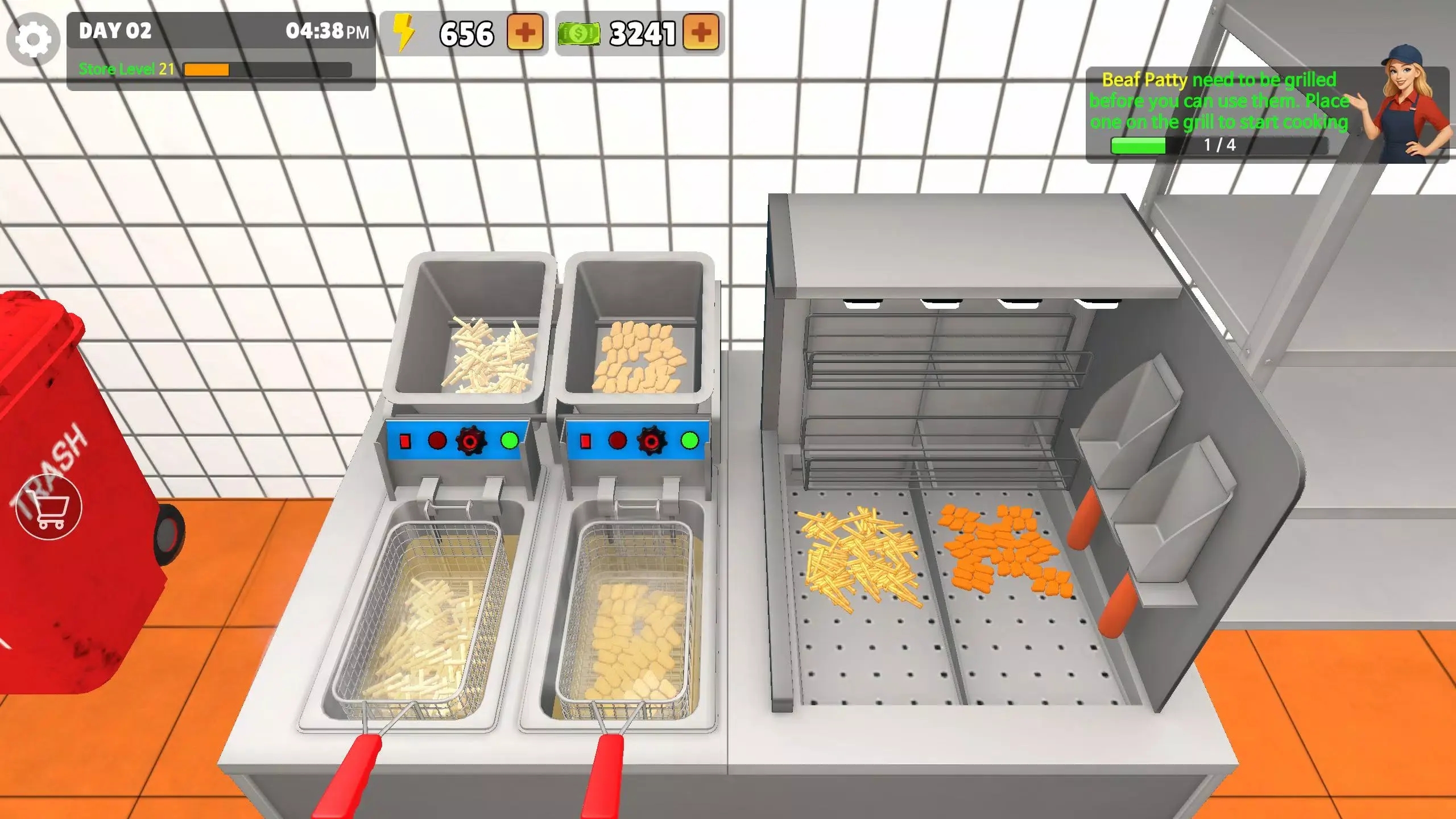 我的汉堡屋模拟器汉化版