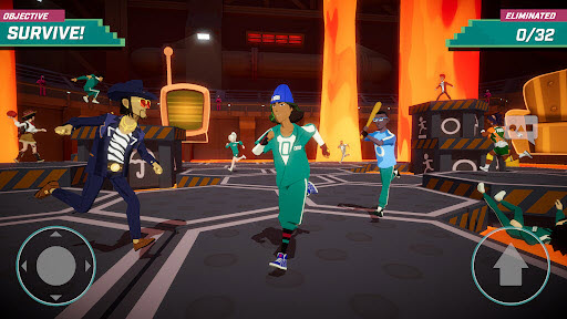 鱿鱼游戏杀出重围手机版