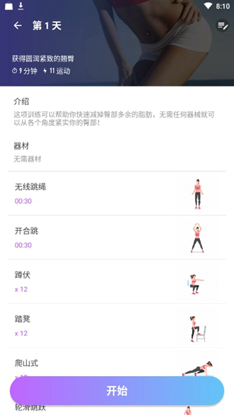 Buttocks Workout臀部锻炼