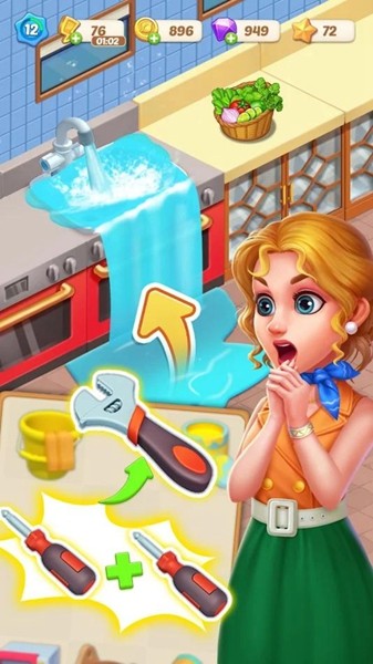 快乐合并咖啡厅无限钻石版