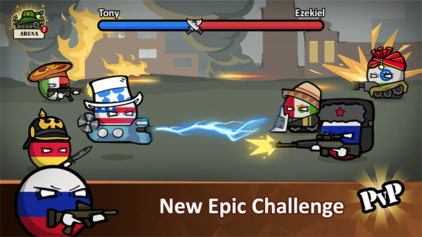 波兰球僵尸之战手游(Countryballs - Zombie Attack)