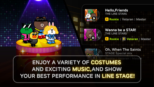 LINE STAGE：节奏擂台v1.0.0 安卓ios