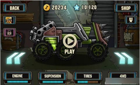 僵尸公路赛车 无限金币版v1.0.3 安卓IOS