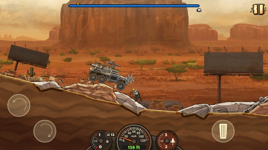 战车撞僵尸（Earn to Die Rogue）