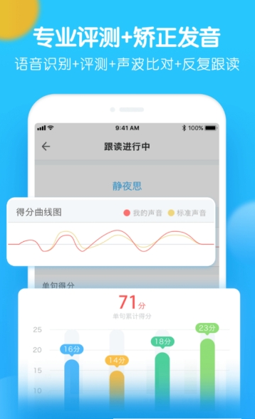 爬梯朗读