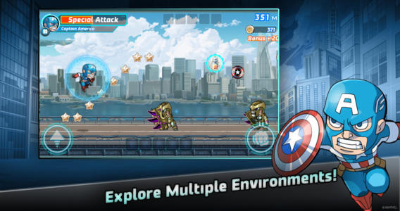 漫威英雄跑酷 越狱版v1.0.4