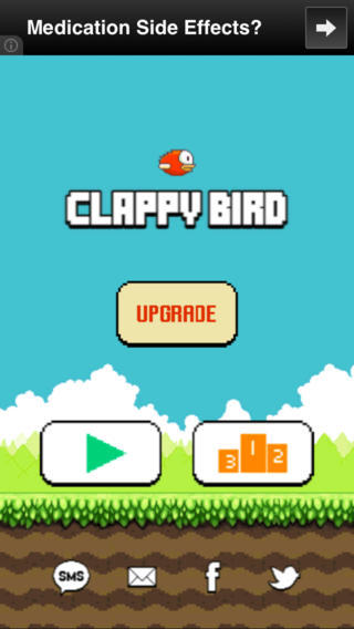 疯狂的小鸟Clappy Bird