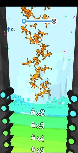 Crowd Falls人群瀑布