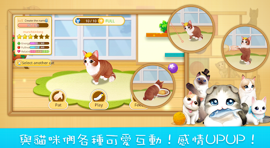 LINE猫咪咖啡厅APP