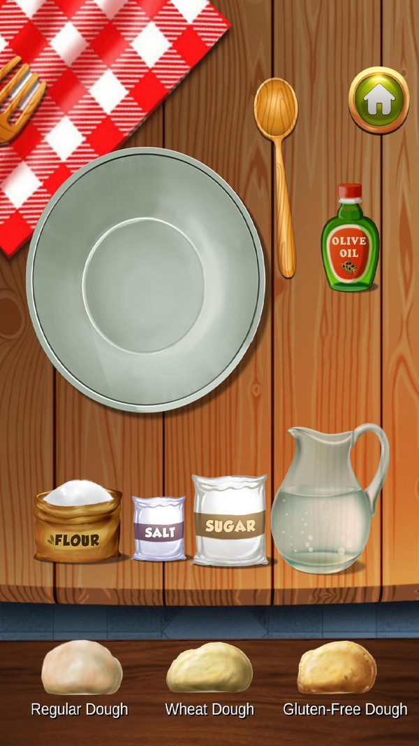 制作美味披萨APP
