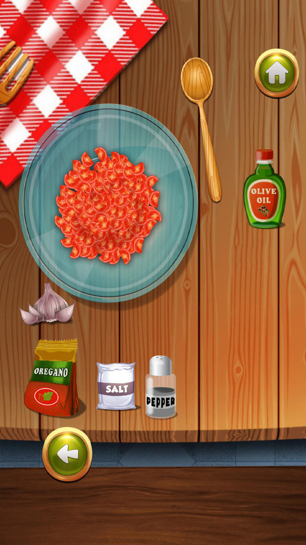 制作美味披萨APP