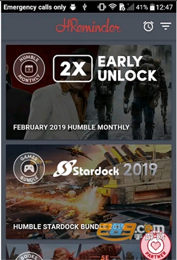 Humble Reminder游戏平台appv2.0.1