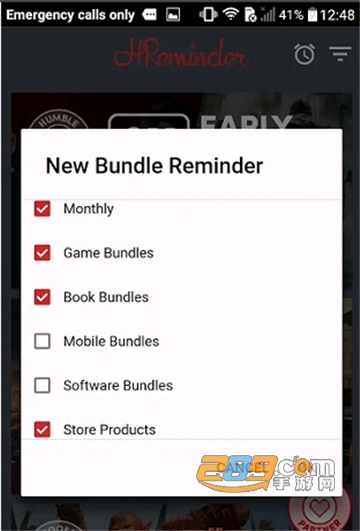 Humble Reminder游戏平台appv2.0.1