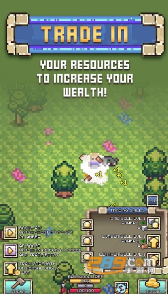Idle Pocket Crafter(放置口袋工匠游戏攻略解锁版)v1.12