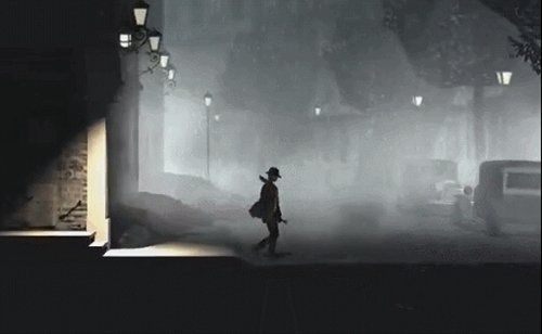 黑白雨夜