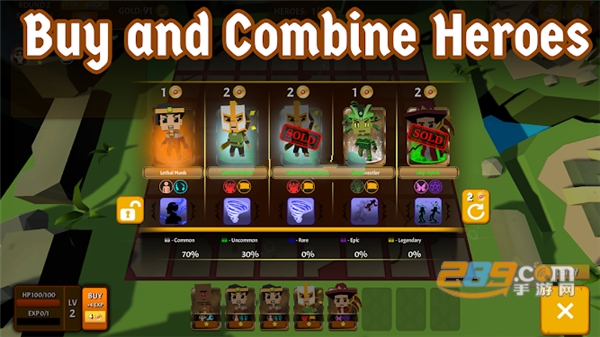 Chess Fighters(自走棋战士游戏安卓中文版)v1.32