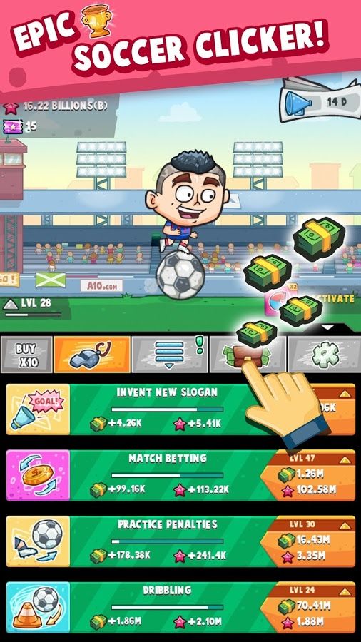 足球模拟·放置赛事(Soccer Simulator Idle Tournament)v1.2.5