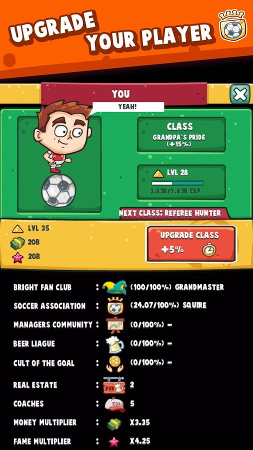 足球模拟·放置赛事(Soccer Simulator Idle Tournament)v1.2.5