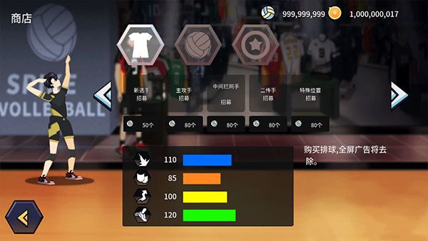 排球故事可招募球员版
