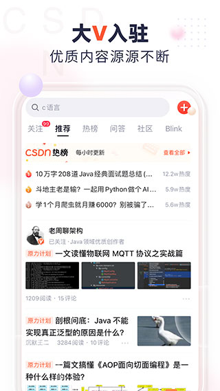 CSDN官网版