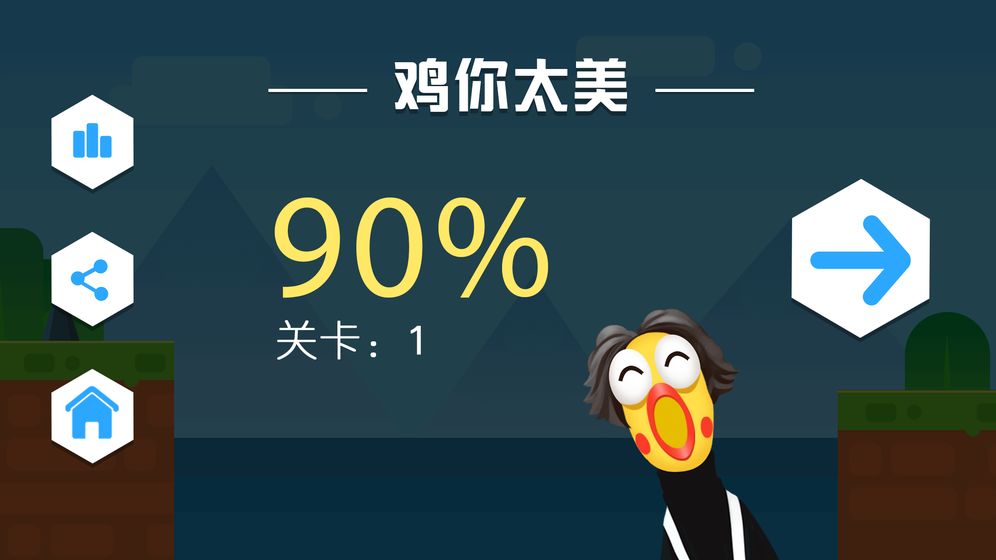 鸡你太美但不会飞