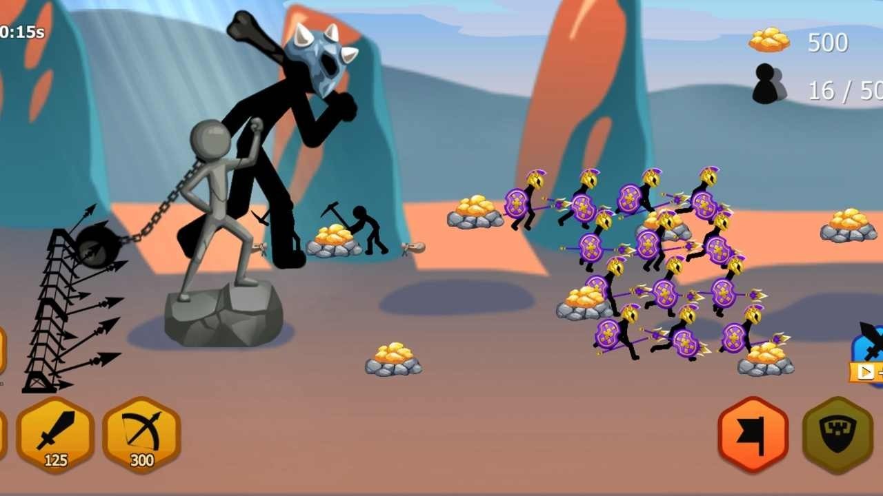 棍棒战争无限金币钻石修改版(Stick War Tower)