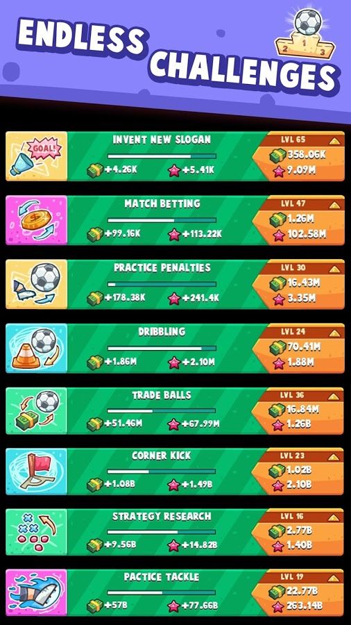 足球模拟·放置赛事(Soccer Simulator Idle Tournament)v1.2.5