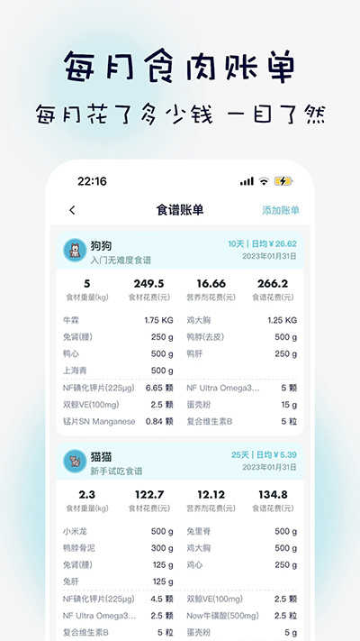 嗷呜猫狗食谱