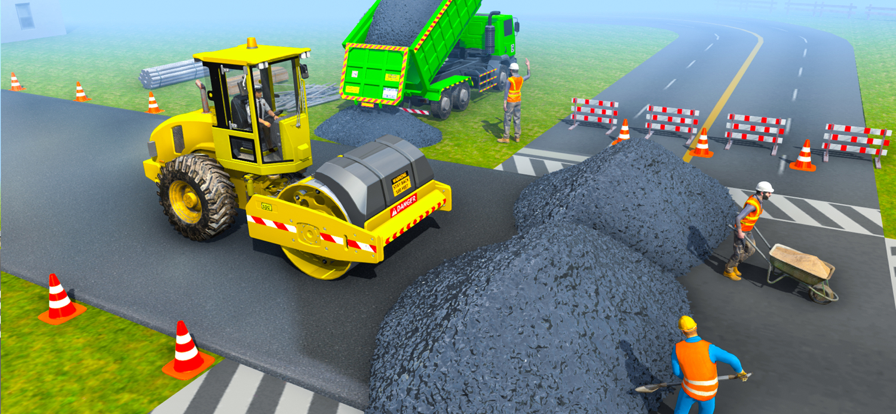 城市道路建设 3D 游戏 ios版