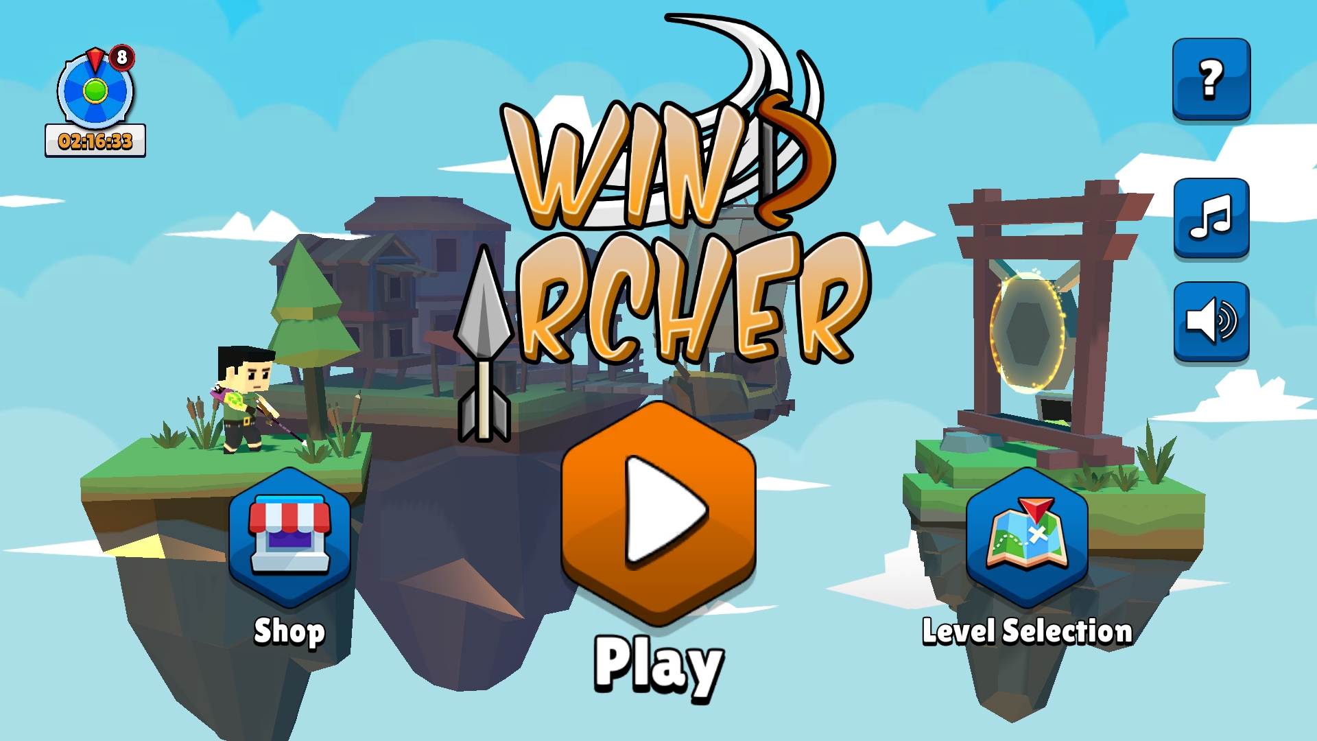 风弓箭手最新版(Wind Archer) 1.0手机版