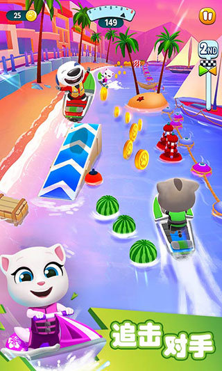 汤姆猫的摩托艇999999钻石版