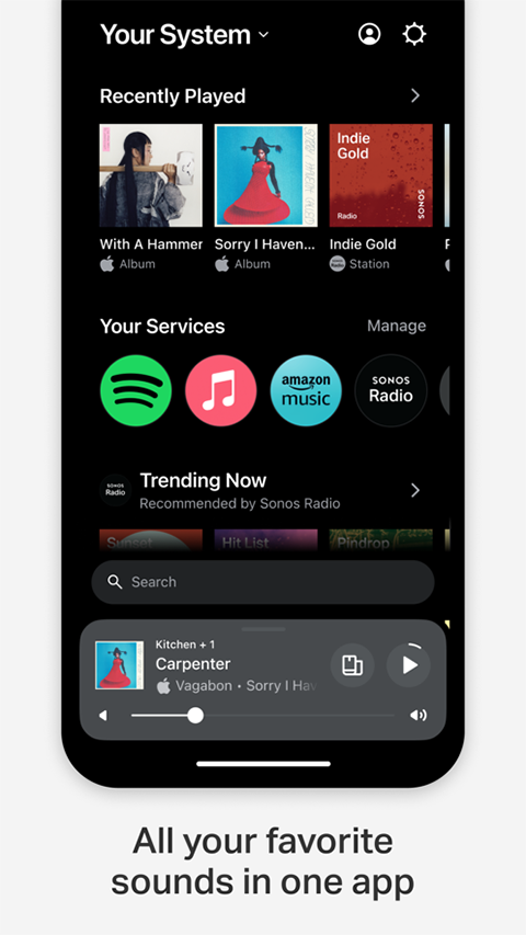 Sonos智能音箱app